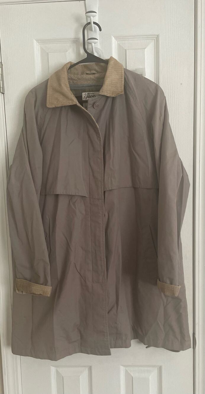 Grand Tier Cordoroy Car Coat w/ zip out lining, B93